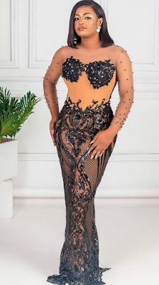 Wedding aso ebi styles with lace Nigerian Wedding Aso Ebi styles with lace