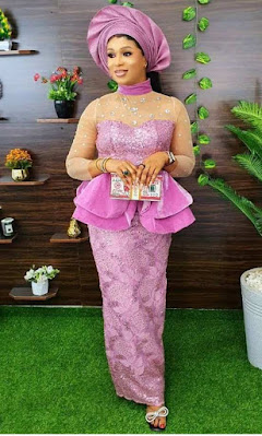 Wedding aso ebi styles with Nigerian Wedding Aso Ebi styles with lace