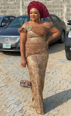 Wedding aso ebi styles with lace Nigerian Wedding Aso Ebi styles with lace