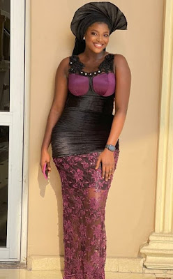 Wedding aso ebi styles with lace Nigerian Wedding Aso Ebi styles with lace