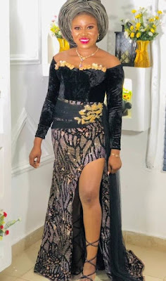 Wedding aso ebi styles with lace Nigerian Wedding Aso Ebi styles with lace