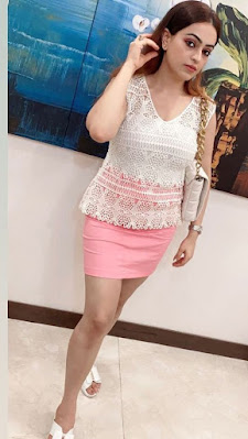 Pink skirt and Top Combination