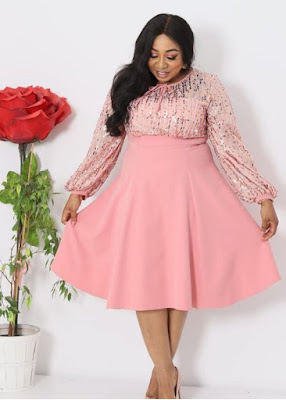 Latest Chiffon Gown Styles for Ladies