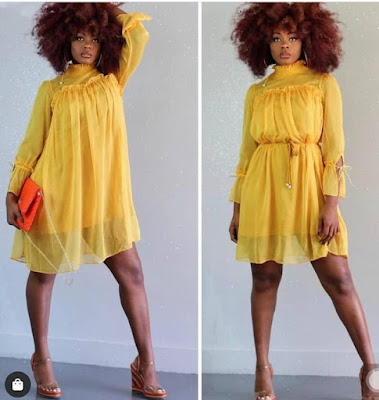 Latest Chiffon Gown Styles for Ladies