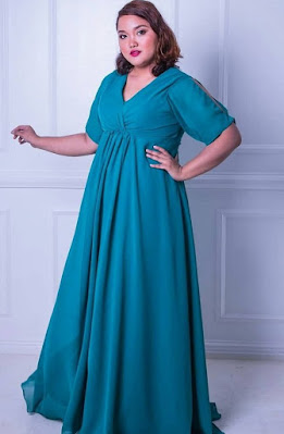 Latest Chiffon Gown Styles for Ladies