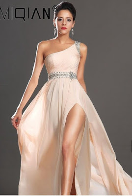 Latest Chiffon Gown Styles for Ladies