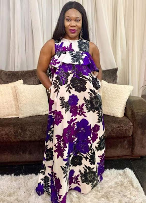 Latest Chiffon Gown Styles for Ladies