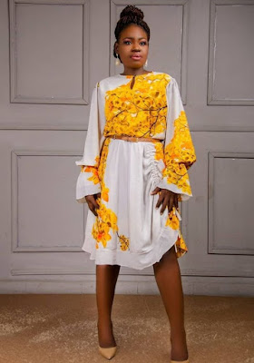 Latest Chiffon Gown Styles for Ladies