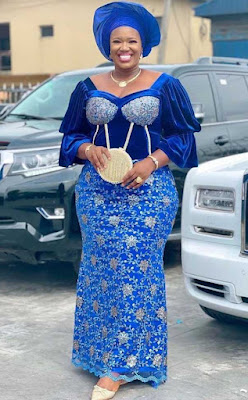 Royal blue lace styles for wedding