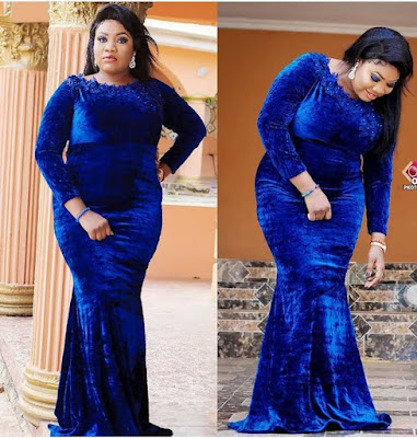 Royal blue lace styles for wedding