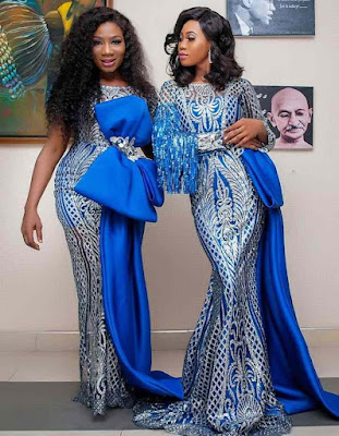 Royal blue lace styles for wedding