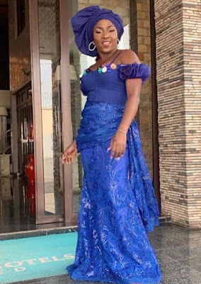 Royal blue lace styles for wedding