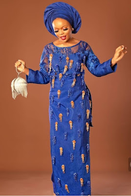 Royal blue lace styles for wedding