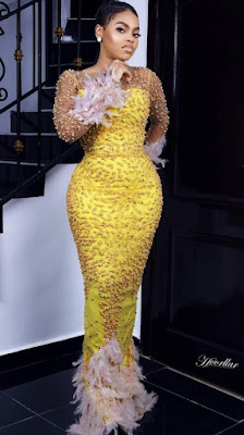 Yellow lace styles Yellow Lace Styles For Asoebi