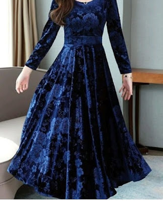 Velvet material styles Latest Velvet Material Styles for Ladies