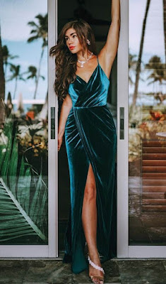 Velvet material styles Latest Velvet Material Styles for Ladies