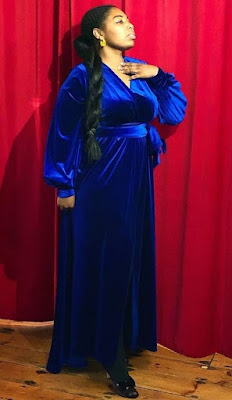 Velvet material styles Latest Velvet Material Styles for Ladies