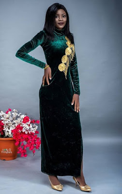 Velvet material styles Latest Velvet Material Styles for Ladies