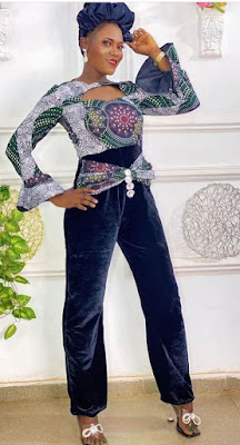 Velvet material styles Latest Velvet Material Styles for Ladies