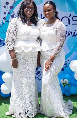 Latest White Lace Styles for Aso Ebi and Owambe