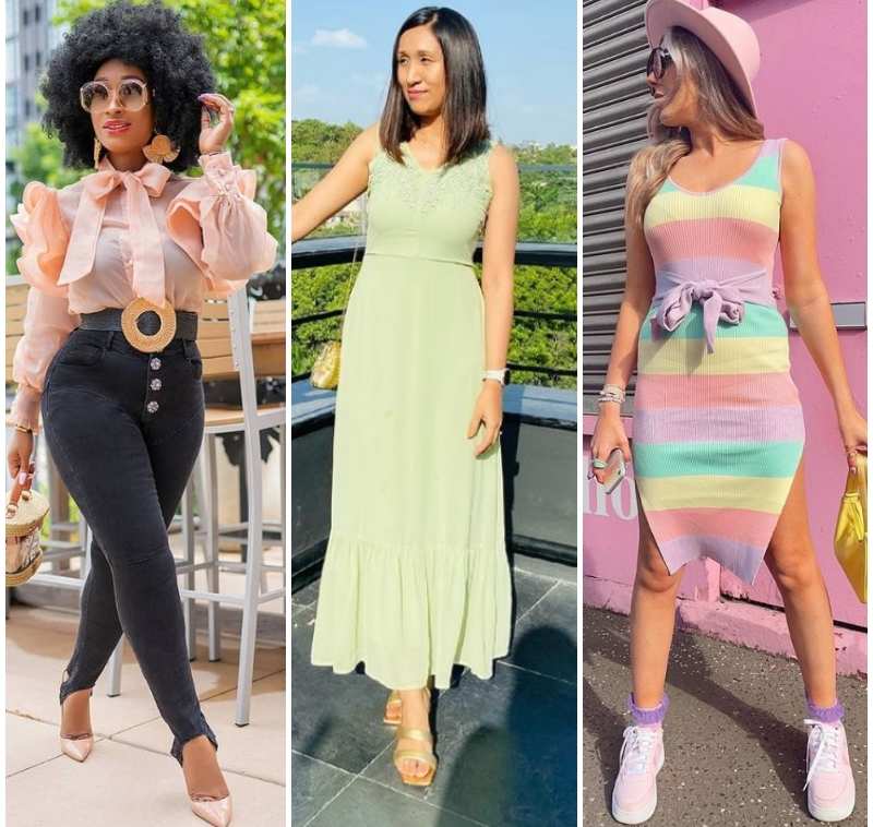 pastel color dress paste pastel color combination dress styles