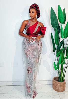 Native styles fom Adebola and Kehinde Wedding