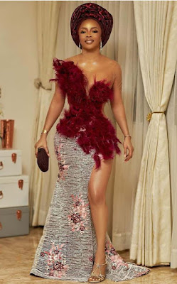 Native styles fom Adebola and Kehinde Wedding