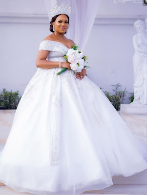 Sandra Iheuwa and husband Sandra Iheuwa Wedding Photos