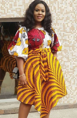 Ankara High Waist Skirts
