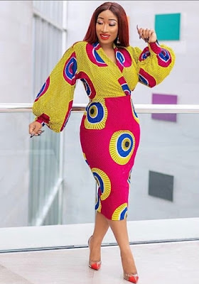 Ankara High Waist Skirts