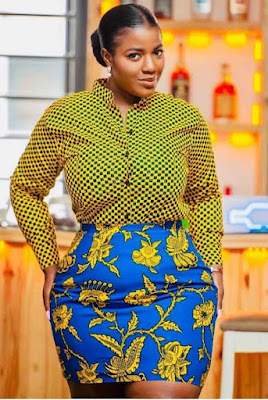 Ankara High Waist Skirts