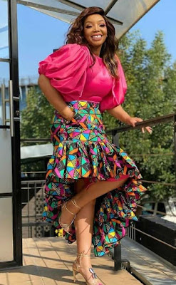 Ankara High Waist Skirts