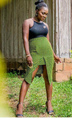 Ankara High Waist Skirts