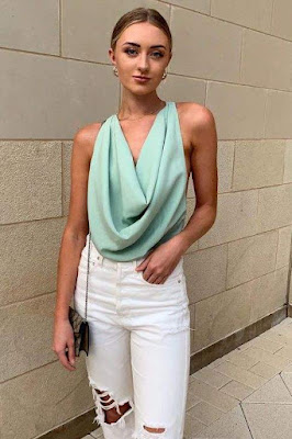 Cowl Neck Dress Latest cowl Neck Dress for ladies