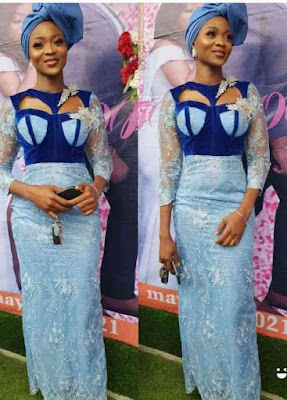 Corset Asoebi Styles Latest Corset Asoebi Styles with Lace