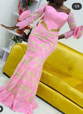 Corset Asoebi Styles Latest Corset Asoebi Styles with Lace