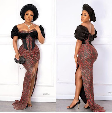 Corset Asoebi Styles Latest Corset Asoebi Styles with Lace