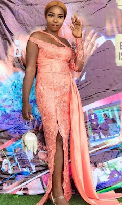 Pink Asoebi Styles Pink Asoebi Styles with Lace