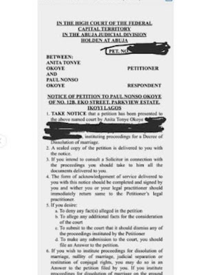 Paul Okoye and wife separates