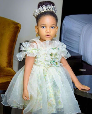 Queen Nwokoye and daughter Queen Nwokoye celebrates daughter's birthday