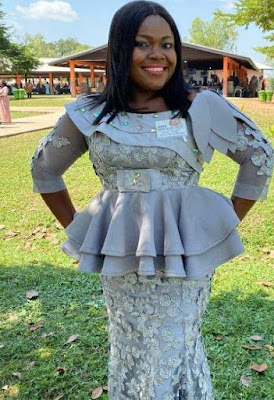 Peplum lace styles Peplum lace Asoebi Styles