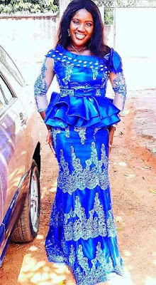Peplum lace styles Peplum lace Asoebi Styles