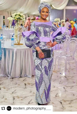 Nigerian Ankara Skirt and Blouse Styles for Ladies