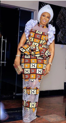 Nigerian Ankara Skirt and Blouse Styles for Ladies