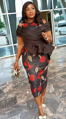 Nigerian Ankara Skirt and Blouse Styles for Ladies