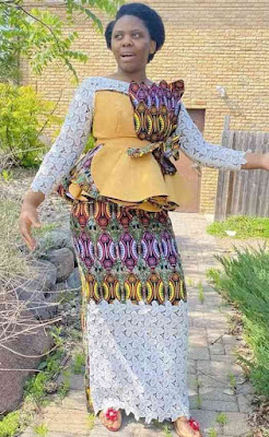 Nigerian Ankara Skirt and Blouse Styles for Ladies