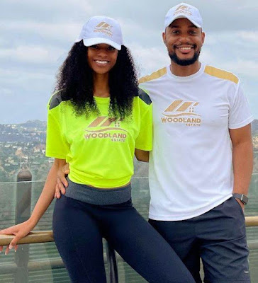 Alex Ekubo and fiancee Alex Ekubo and fiancee separates