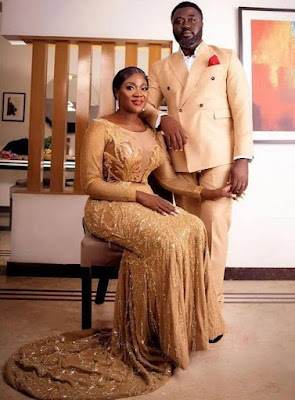 Mercy Johnson and husband Mercy Johnson Celebrates 10 years wedding anniversary