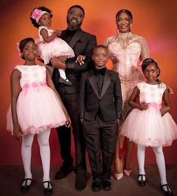 Mercy Johnson and husband Mercy Johnson Celebrates 10 years wedding anniversary