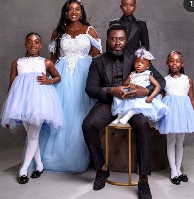 Mercy Johnson and husband Mercy Johnson Celebrates 10 years wedding anniversary